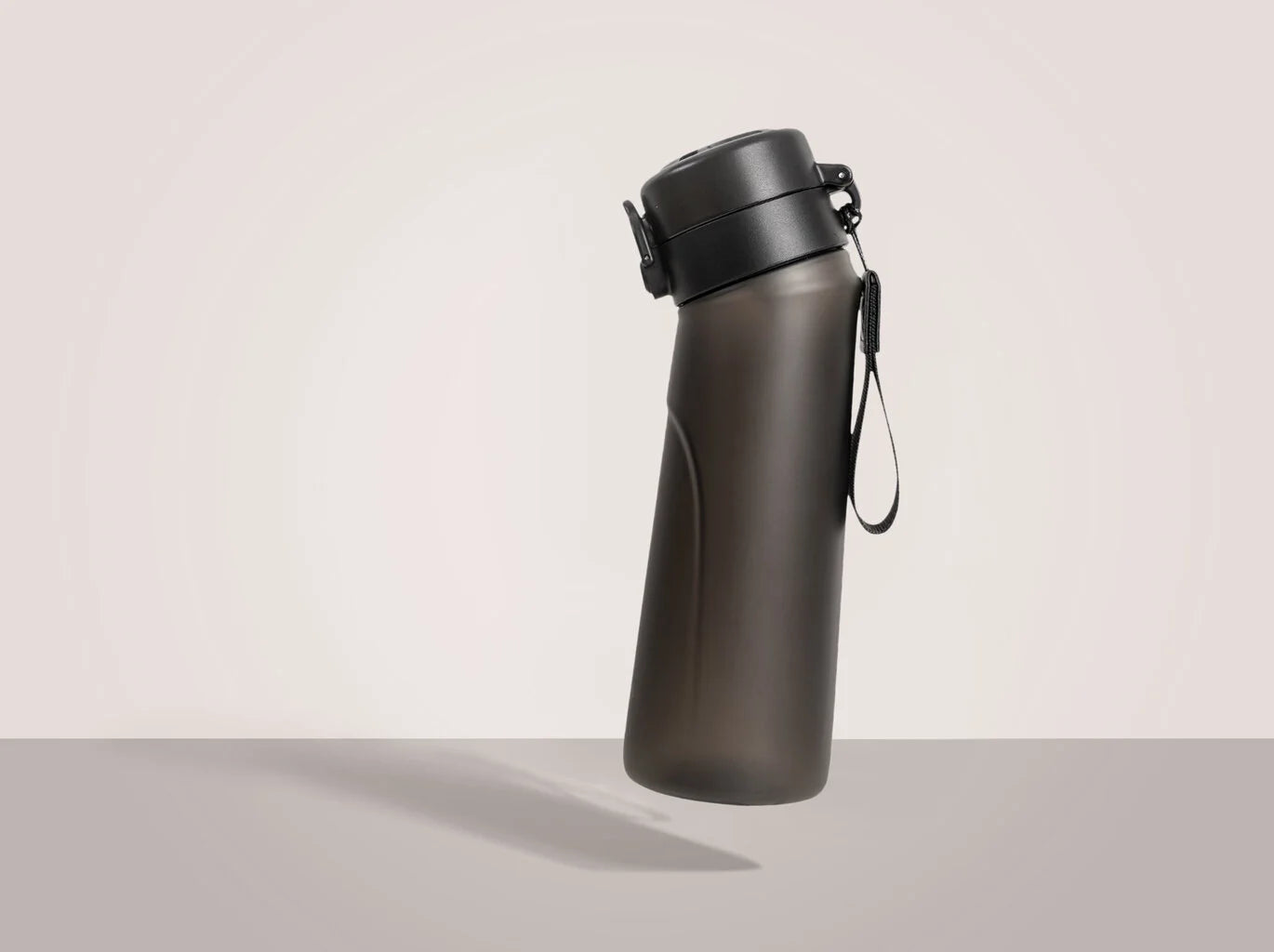 HydraAura Matte Purple Flavored Water Bottle Black X1 Strawberry X1 Blueberry X1 Apple