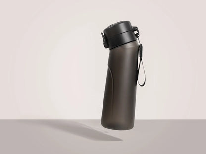 HydraAura Matte Purple Flavored Water Bottle Black X1 Strawberry X1 Blueberry X1 Apple